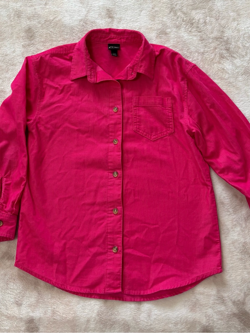 art class Hot Pink Button-Down Shirt
